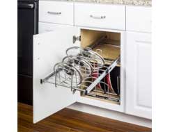 Base Pots and Pans Organizer - Schrock Cabinetry